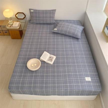 91家纺网 家纺一手货源 找家纺 （总）春皖 2023年色织水洗棉系列-风格2单床笠