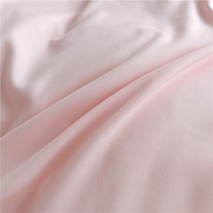 91家纺网 家纺一手货源 找家纺 曼璐家纺 105克加厚水洗棉日系无印风纯色被套床单床笠三件套蜜粉灰