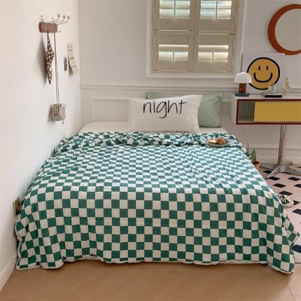 91家纺网 家纺一手货源 找家纺 （总）顾里家纺 2022新款牛奶针织棉夏被-韩式场景