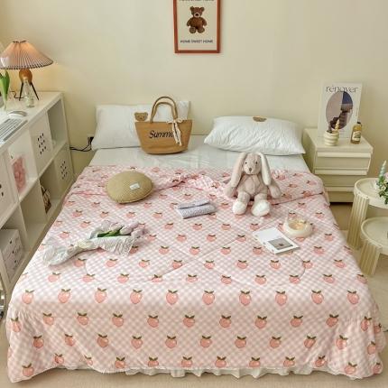 91家纺网 家纺一手货源 找家纺 （总）顾里家纺 2022新款牛奶针织棉夏被-实拍