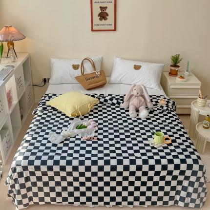 91家纺网 家纺一手货源 找家纺 （总）顾里家纺 2022新款牛奶针织棉夏被-实拍