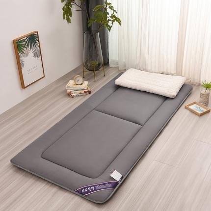 91家纺网 家纺一手货源 找家纺 富威堡 2023新款磨毛抗压棉薄款学生宿舍床垫床褥 经典灰