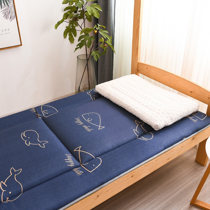 91家纺网 家纺一手货源 找家纺 （总）富威堡 2023新款磨毛抗压棉薄款学生宿舍床垫床褥