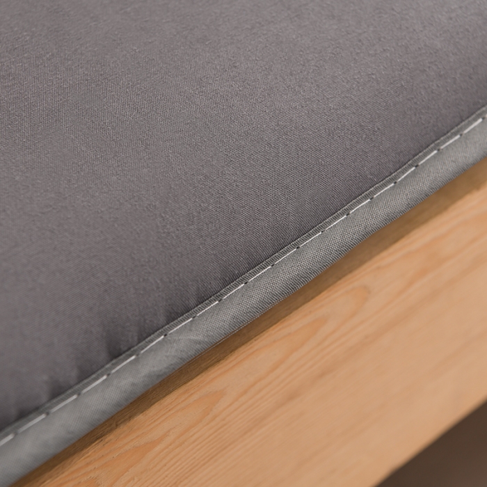 91家纺网 家纺一手货源 找家纺 富威堡 2023新款磨毛抗压棉薄款学生宿舍床垫床褥 经典灰