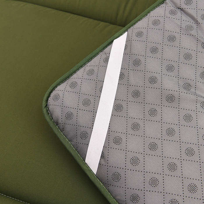 91家纺网 家纺一手货源 找家纺 富威堡 2023新款磨毛抗压棉薄款学生宿舍床垫床褥 经典绿