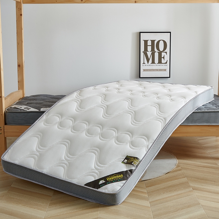 91家纺网 家纺一手货源 找家纺 优莱床垫 2024新款牛奶绒学生床垫 立体白