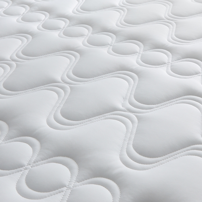 91家纺网 家纺一手货源 找家纺 优莱床垫 2024新款牛奶绒大床床垫 立体白