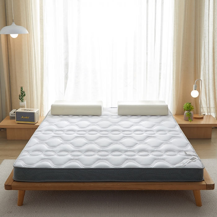 91家纺网 家纺一手货源 找家纺 优莱床垫 2024新款牛奶绒大床床垫 立体白