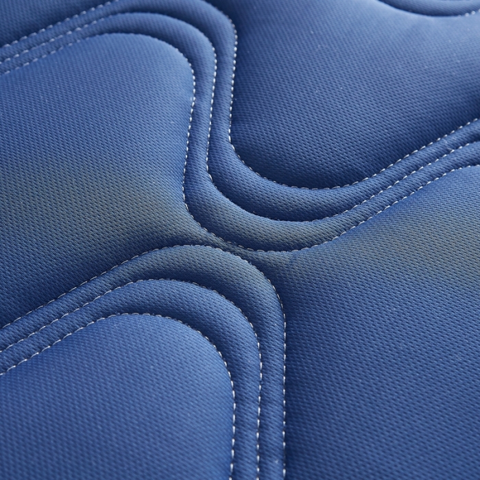 91家纺网 家纺一手货源 找家纺 优莱床垫 2024新款乳胶纤维棉立体学生床垫 爱意浓蓝