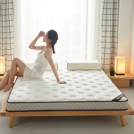 91家纺网 家纺一手货源 找家纺 优莱床垫 2024新款乳胶记忆棉床垫 白立体