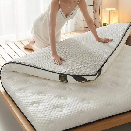 优莱床垫 2024新款乳胶记忆棉床垫 白单边