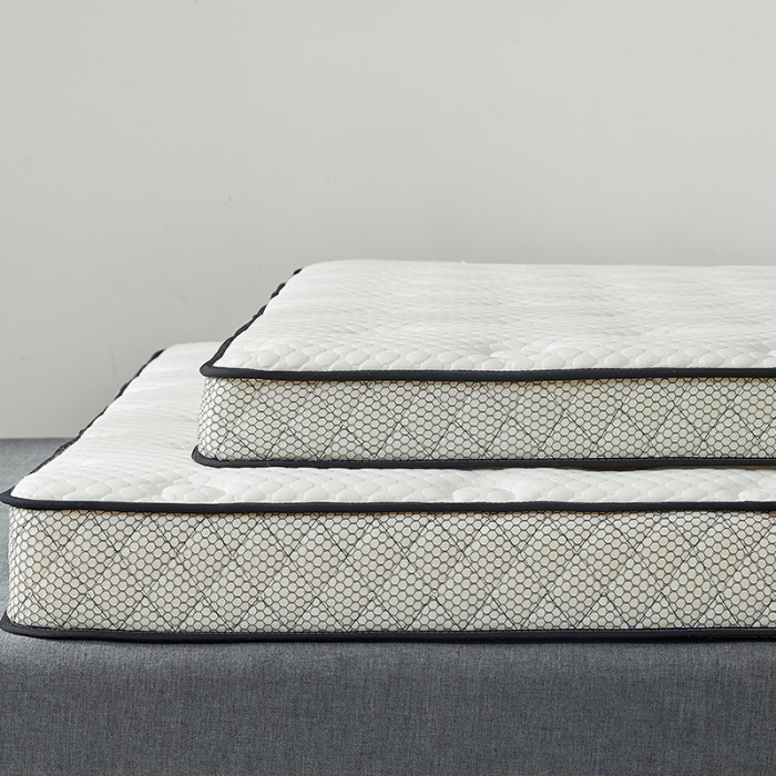 91家纺网 家纺一手货源 找家纺 优莱床垫 2024新款乳胶记忆棉床垫 白立体