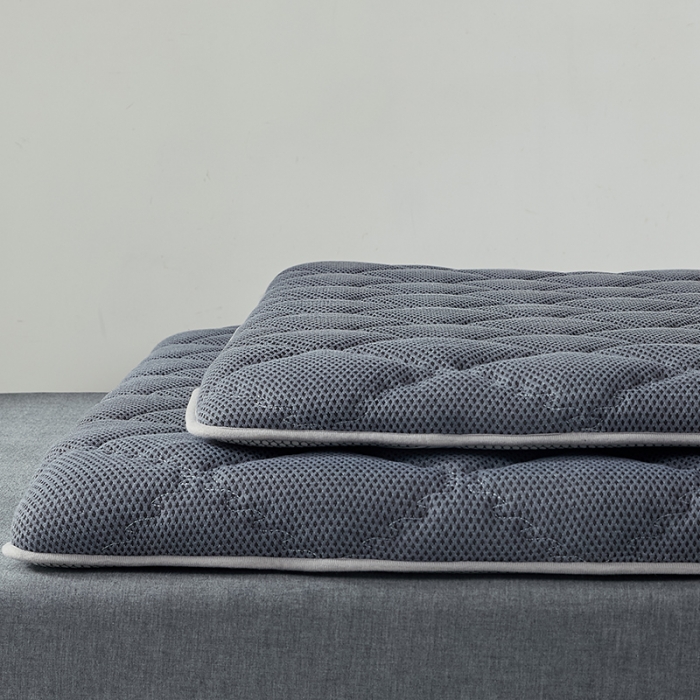 91家纺网 家纺一手货源 找家纺 优莱床垫 2024新款乳胶记忆棉床垫 灰单边