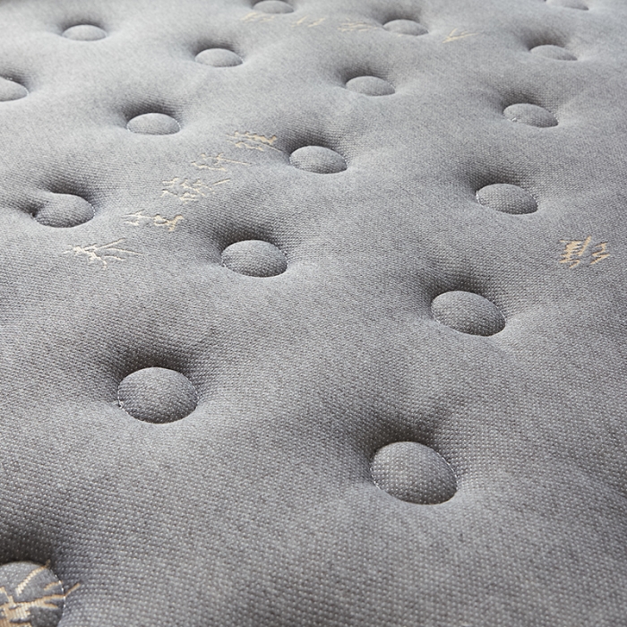 91家纺网 家纺一手货源 找家纺 优莱床垫 2024新款乳胶记忆棉床垫 碳纤维灰单边