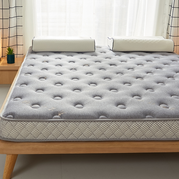 91家纺网 家纺一手货源 找家纺 优莱床垫 2024新款乳胶记忆棉床垫 养生碳纤维立体床垫