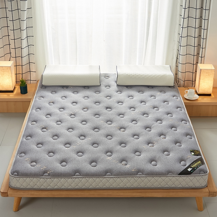 91家纺网 家纺一手货源 找家纺 优莱床垫 2024新款乳胶记忆棉床垫 养生碳纤维立体床垫