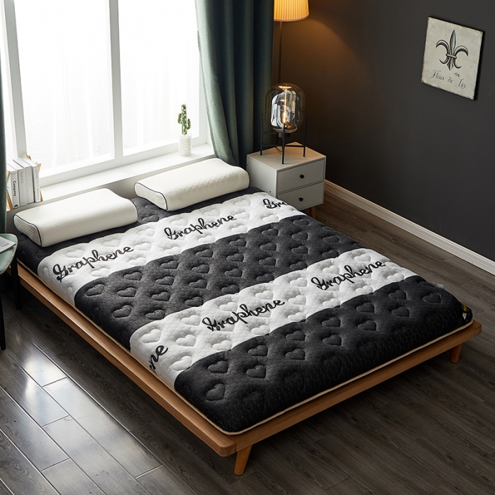 91家纺网 家纺一手货源 找家纺 优莱床垫 2024新款乳胶硬质棉立体单边床垫 魅力格韵