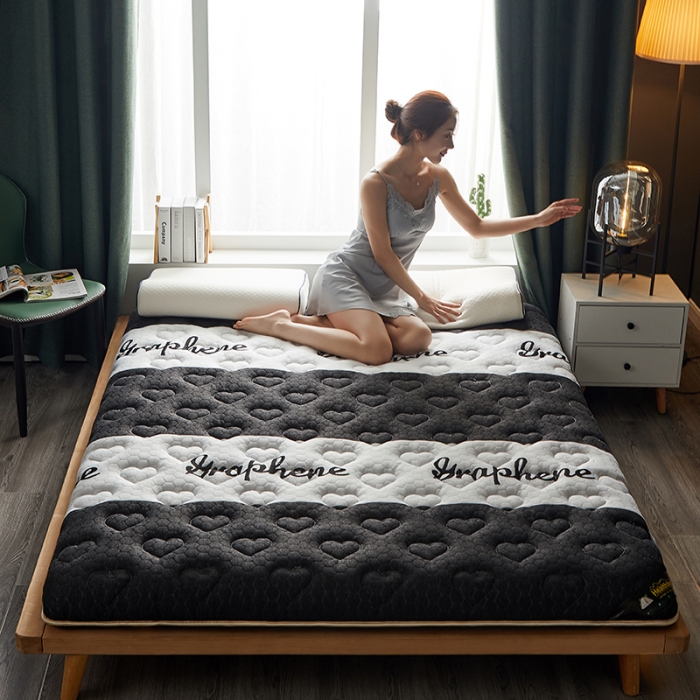 91家纺网 家纺一手货源 找家纺 优莱床垫 2024新款乳胶硬质棉立体单边床垫 魅力格韵