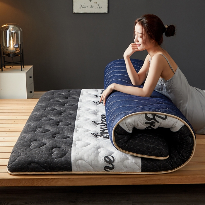 91家纺网 家纺一手货源 找家纺 优莱床垫 2024新款乳胶硬质棉立体单边床垫 魅力格韵