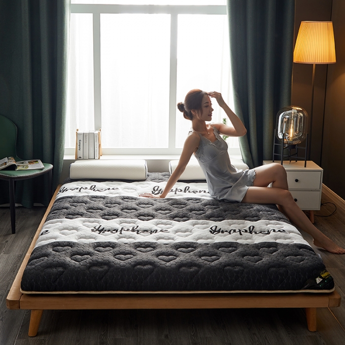 91家纺网 家纺一手货源 找家纺 优莱床垫 2024新款乳胶硬质棉立体单边床垫 魅力格韵