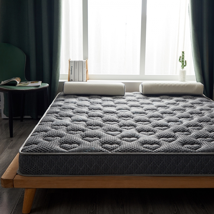 91家纺网 家纺一手货源 找家纺 优莱床垫 2024新款乳胶硬质棉立体床垫 爱心轻奢时尚