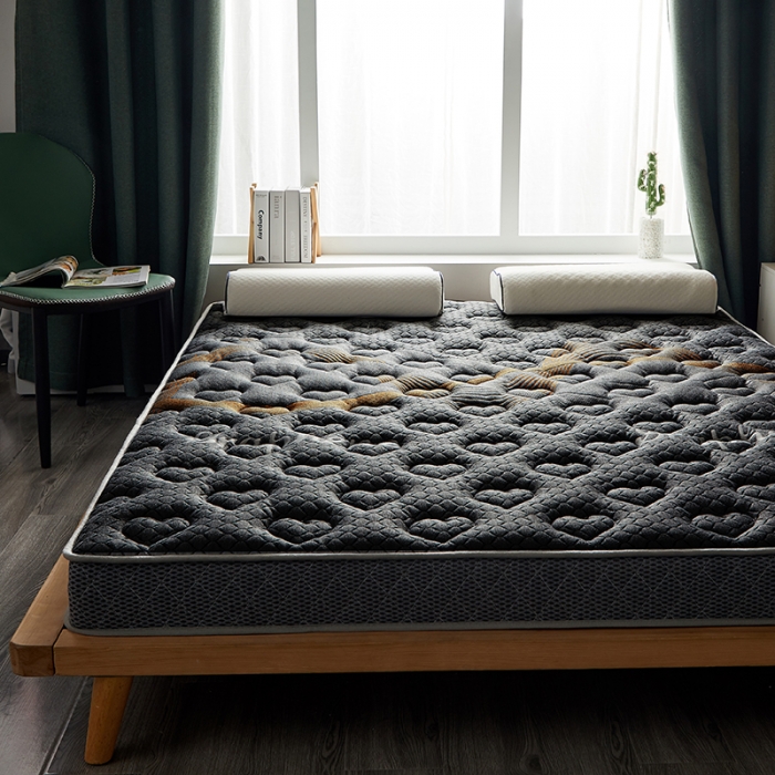 91家纺网 家纺一手货源 找家纺 优莱床垫 2024新款乳胶硬质棉立体床垫 爱心旋律