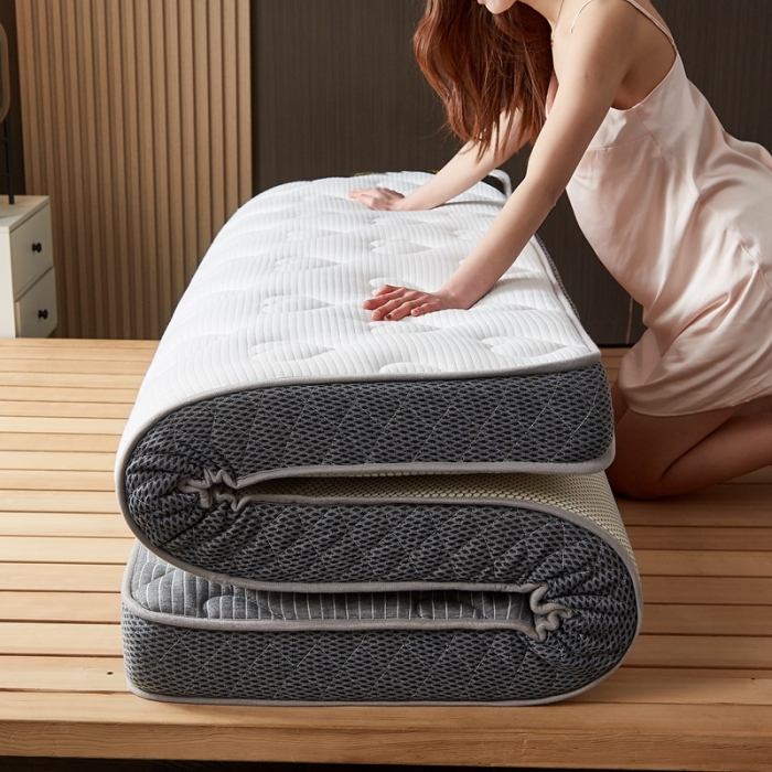 91家纺网 家纺一手货源 找家纺 优莱床垫 2024新款乳胶硬质棉立体床垫 时代印象