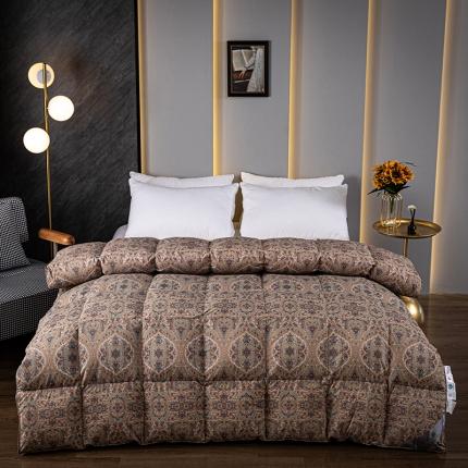 91家纺网 家纺一手货源 找家纺 （总）华盛家纺 2024新款印花羽绒被