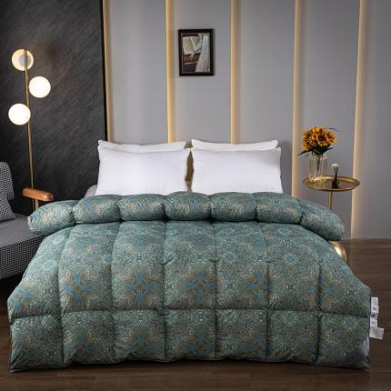 91家纺网 家纺一手货源 找家纺 （总）华盛家纺 2024新款印花羽绒被