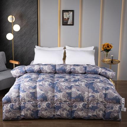 91家纺网 家纺一手货源 找家纺 （总）华盛家纺 2024新款印花羽绒被