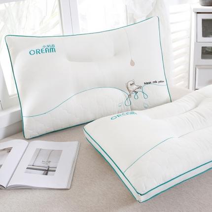 91家纺网 家纺一手货源 找家纺 （总）梦叶草 2022新款小奶皮护颈枕芯48*74