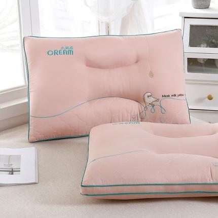 91家纺网 家纺一手货源 找家纺 （总）梦叶草 2022新款小奶皮护颈枕芯48*74