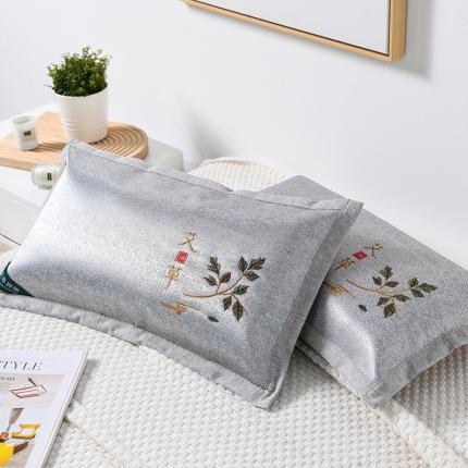 91家纺网 家纺一手货源 找家纺 （总）织布人 2022新款夏凉枕冰丝藤艾草全荞麦枕头枕芯