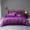 91家纺网 家纺一手货源 找家纺 2022新款纯棉50支双股贡缎长绒棉纯色四件套全棉-纯沐罗兰紫