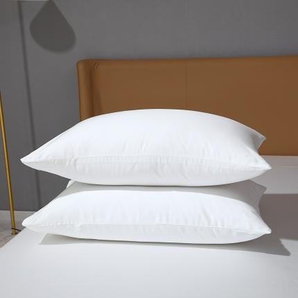 91家纺网 家纺一手货源 找家纺 总-2024新款全棉纯棉50支双股贡缎长绒棉纯色单品单枕套单件素色枕头套