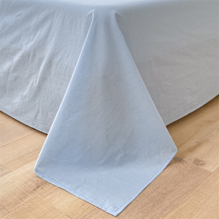 91家纺网 家纺一手货源 找家纺 蓝巢 2022新款全棉色织水洗棉四件套 瑞贝卡-兰