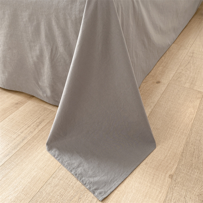 91家纺网 家纺一手货源 找家纺 蓝巢 2022新款全棉色织水洗棉四件套 甜甜夏日粉