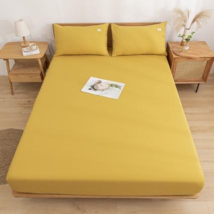 91家纺网 家纺一手货源 找家纺 （总）蓝巢 2022新款全棉色织水洗棉单床笠