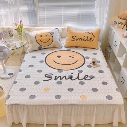 91家纺网 家纺一手货源 找家纺 总1 顾里家纺 新款韩系ins印花凉感软席凉席-场景一