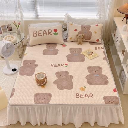 91家纺网 家纺一手货源 找家纺 总1 顾里家纺 新款韩系ins印花凉感软席凉席-场景一