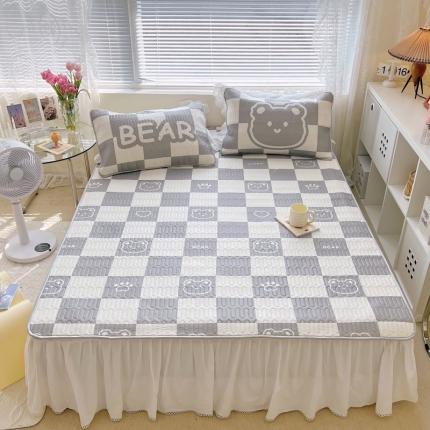 91家纺网 家纺一手货源 找家纺 总1 顾里家纺 新款韩系ins印花凉感软席凉席-场景一