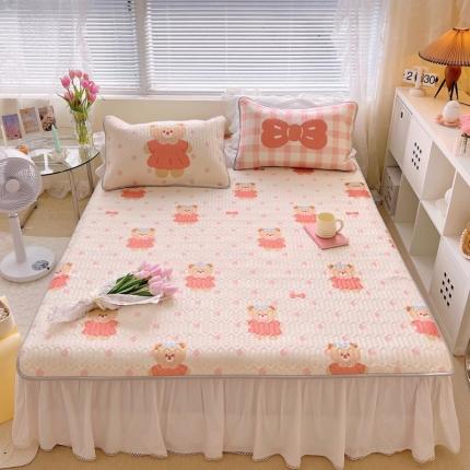 91家纺网 家纺一手货源 找家纺 总1 顾里家纺 新款韩系ins印花凉感软席凉席-场景一