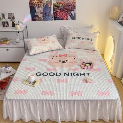 91家纺网 家纺一手货源 找家纺 总1 顾里家纺 新款韩系ins印花凉感软席凉席-场景一