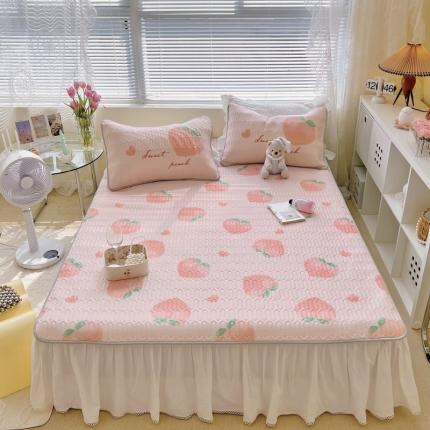 91家纺网 家纺一手货源 找家纺 总1 顾里家纺 新款韩系ins印花凉感软席凉席-场景一