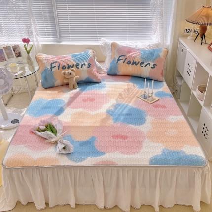 91家纺网 家纺一手货源 找家纺 总1 顾里家纺 新款韩系ins印花凉感软席凉席-场景一