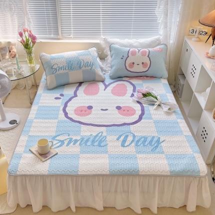 91家纺网 家纺一手货源 找家纺 总1 顾里家纺 新款韩系ins印花凉感软席凉席-场景一