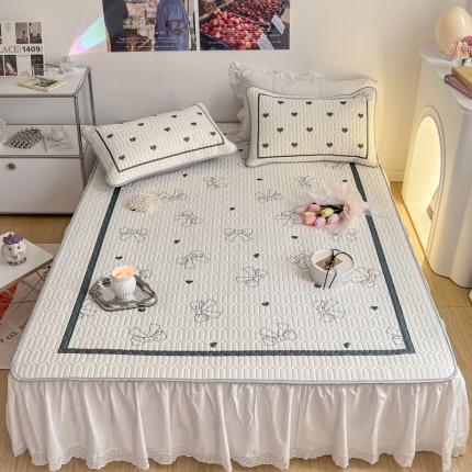 91家纺网 家纺一手货源 找家纺 总1 顾里家纺 新款韩系ins印花凉感软席凉席-场景一