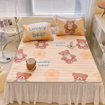 91家纺网 家纺一手货源 找家纺 总1 顾里家纺 新款韩系ins印花凉感软席凉席-场景一