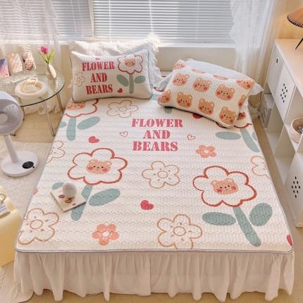 91家纺网 家纺一手货源 找家纺 总1 顾里家纺 新款韩系ins印花凉感软席凉席-场景一