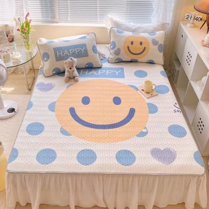 91家纺网 家纺一手货源 找家纺 总1 顾里家纺 新款韩系ins印花凉感软席凉席-场景一